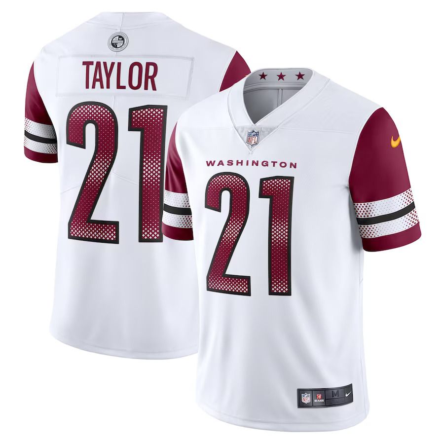 Men Washington Commanders #21 Sean Taylor Nike White 2022 Retired Player Limited NFL Jersey